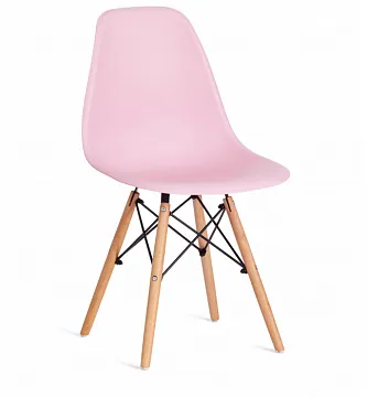 Стул CINDY (EAMES) (mod. 001) Светло розовый