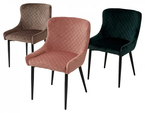 Стул SORREL BLUVEL-52 PINK, велюр фото 5