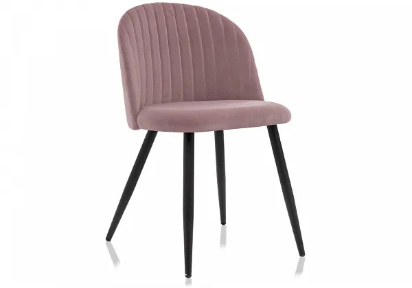 Стул на металлокаркасе Gabi 1 light purple