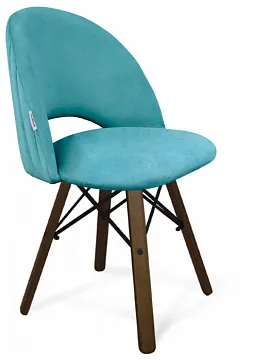 Стул SHT-ST34-1/S70 голубая пастель/темный орех\черный