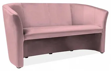 Диван Signal TM-3 VELVET Bluvel52 (античный розовый)