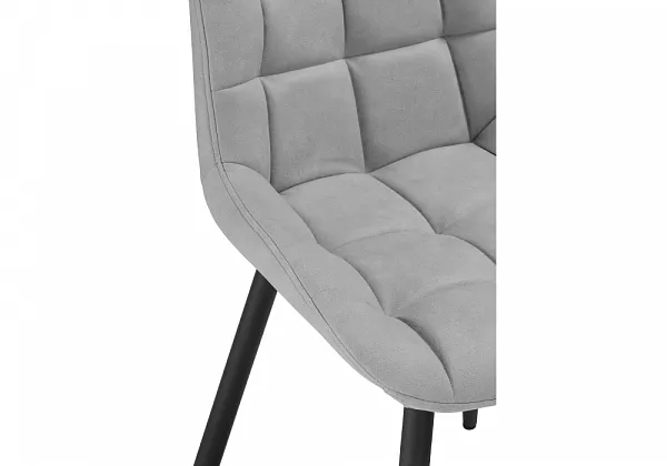 Стул на металлокаркасе Челси светло-серый graf 12 фото 7