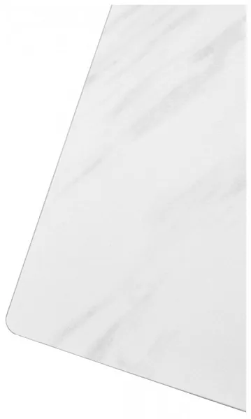 Стол FONDI 180 MARBLES KL-99 Белый мрамор матовый, итальянская керамика/ черный каркас, ®DISAUR фото 5