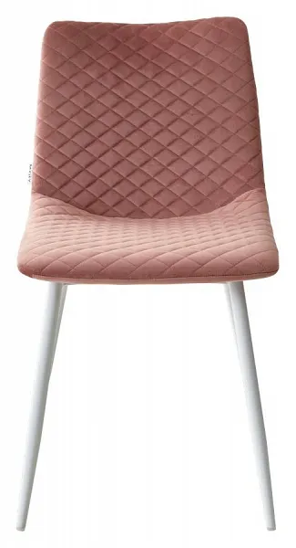 Стул TINTIN BLUVEL-52 PINK / белый каркас фото 2