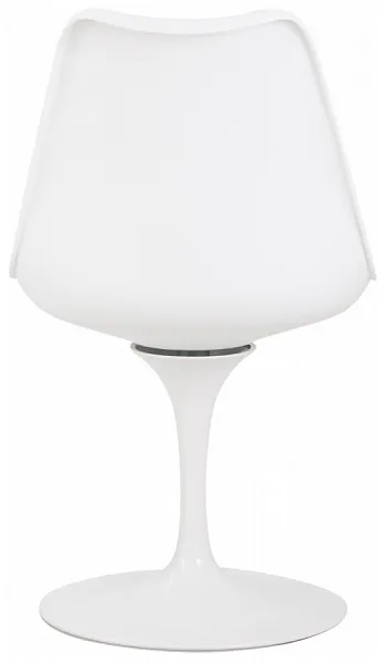 Стул TULIP белое основание, цвет белый W-02 фото 6