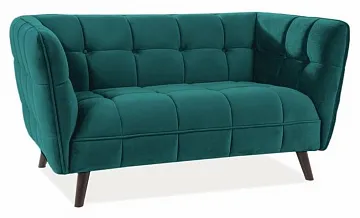 Диван Signal CASTELLO 2 Velvet Bluvel 85 (бирюзовый)