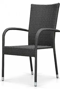 Плетеный стул AFM-407G grey