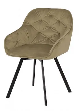 Стул GALE BLUVEL-40 BEIGE поворот.360 град., велюр