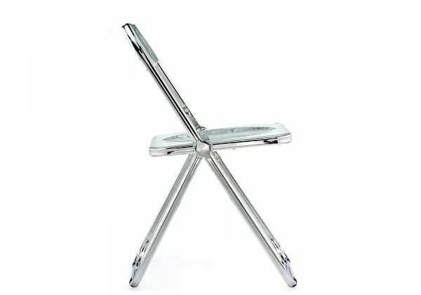 Пластиковый стул Fold складной clear gray-blue фото 4