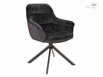 Стул кухонный Signal ASTORIA Velvet Bluvel 19 (черный)