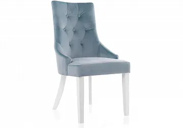 Стул Elegance голубой / белый