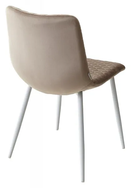 Стул TINTIN BLUVEL-40 BEIGE / белый каркас фото 3