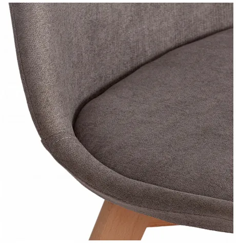 Стул TULIP SOFT (mod. 053V), серый фото 8