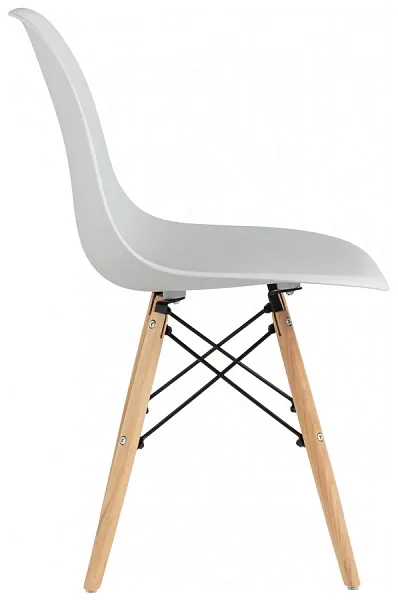Стул Eames Style DSW светло-серый фото 4