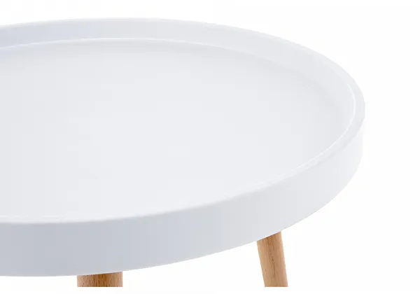 Журнальный стол Hof 50х45 white / wood фото 4