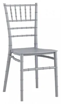 Стул Chiavari (Кьявари) пластик серебряный