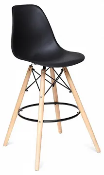 Стул барный Cindy Bar Chair (mod. 80-1) Черный, натуральный