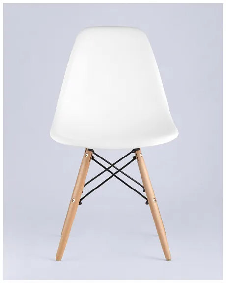 Стул Eames Style DSW белый (разборный каркас) фото 9