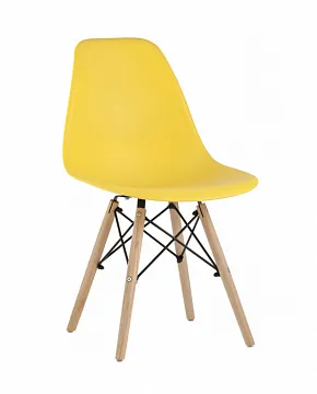 Стул Eames Style DSW желтый (разборный каркас)