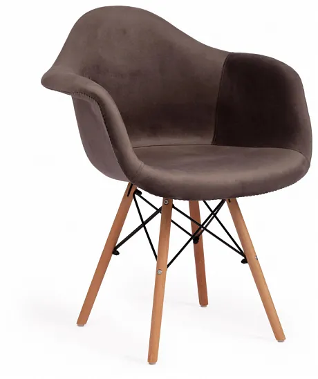 Кресло CINDY SOFT (EAMES) серый