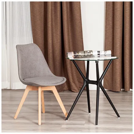 Стул TULIP SOFT (mod. 053V), серый фото 10