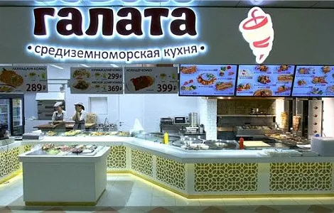 Монтаж барной стойки в кафе средиземноморской кухни «Галата»