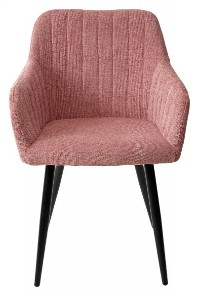 Стул BRANDY WZ2042-11 брусничный фактурный велюр/ черный каркас фото 2