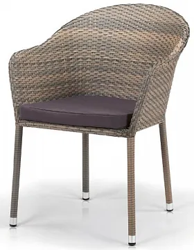 Плетеное кресло Y375G-W1289 Pale
