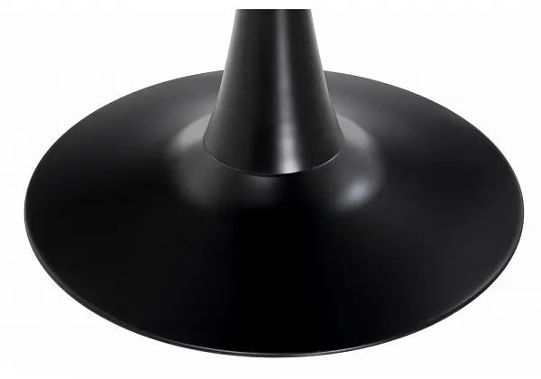 Стол Tulip 90 black glass фото 3