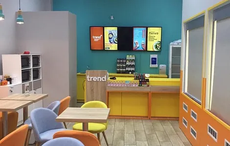 Барная стойка и мебель для кафе TREND в ТЦ For You