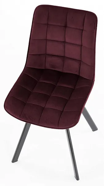 Стул HALMAR K332 бордовый фото 6