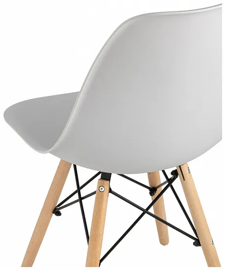Стул Eames Style DSW светло-серый фото 7