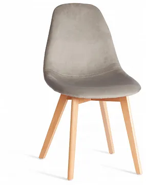 Стул CINDY SOFT (mod. C1021F1-1) Светло серый 39, натуральный