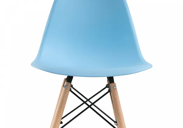 Стул Eames PC-015 голубой фото 8