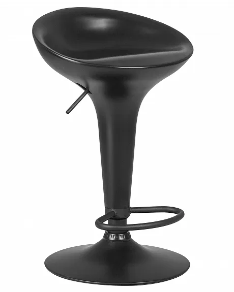 Стул барный BOMBA BLACK чёрный фото 2