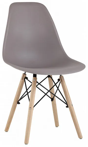 Стул Eames Style DSW темно-бежевый (разборный каркас) фото 2