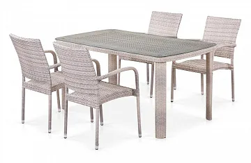 Комплект плетеной мебели T51A/Y376-W85-150x85 4Pcs