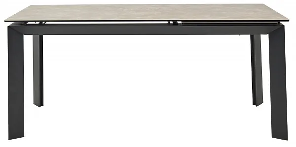 Стол CREMONA 180 HYDRA MOKA TL-52 матовая испанская керамика / черный каркас, ®DISAUR фото 3