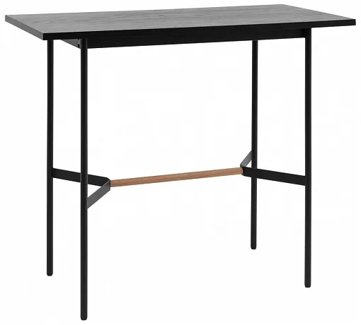 Стол барный Knobb 120*60 черный фото 2