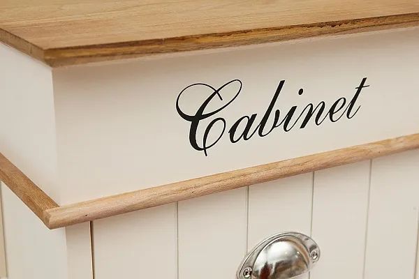 Тумба Secret De Maison CABINET дерево павловния, слоновая кость/коричневый фото 5
