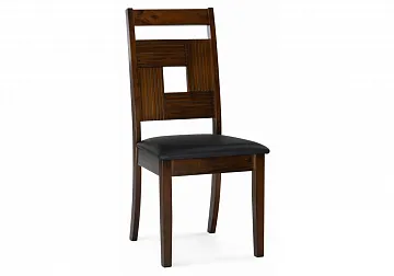 Стул деревянный Kubik dirty oak / black