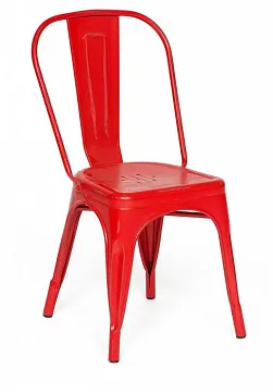 Стул LOFT CHAIR красный винтаж