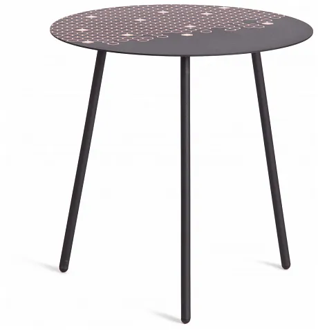 Столик кофейный TETCHAIR, черный с лого