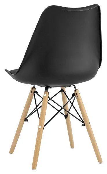 Стул Eames Soft черный фото 4