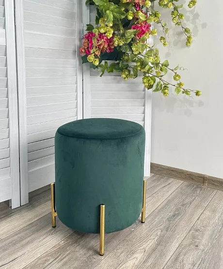Пуф RICE BLUVEL-78 GREEN / GOLD фото 2
