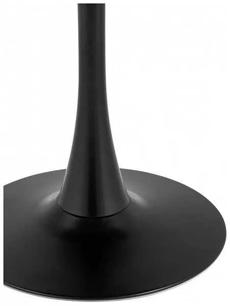 Стол Tulip D80 черный фото 5