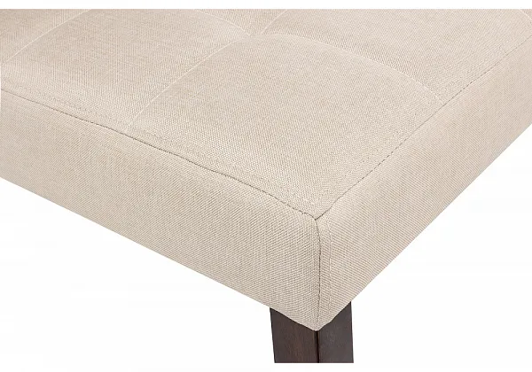 Стул деревянный Madina dark walnut / fabric cream фото 15