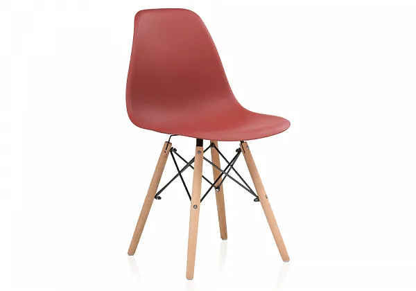 Стул Eames PC-015 бордо