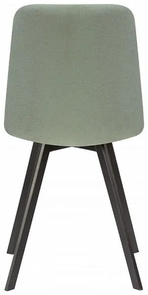 Стул обеденный ALEX SQUARE (черные матовые ножки, мята ткань (UF860-11B)) фото 6