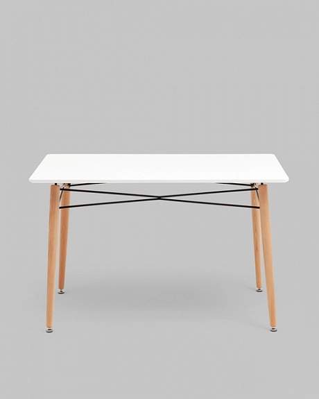 Стол Eames DSW Rectangle New 120*80 белый фото 3